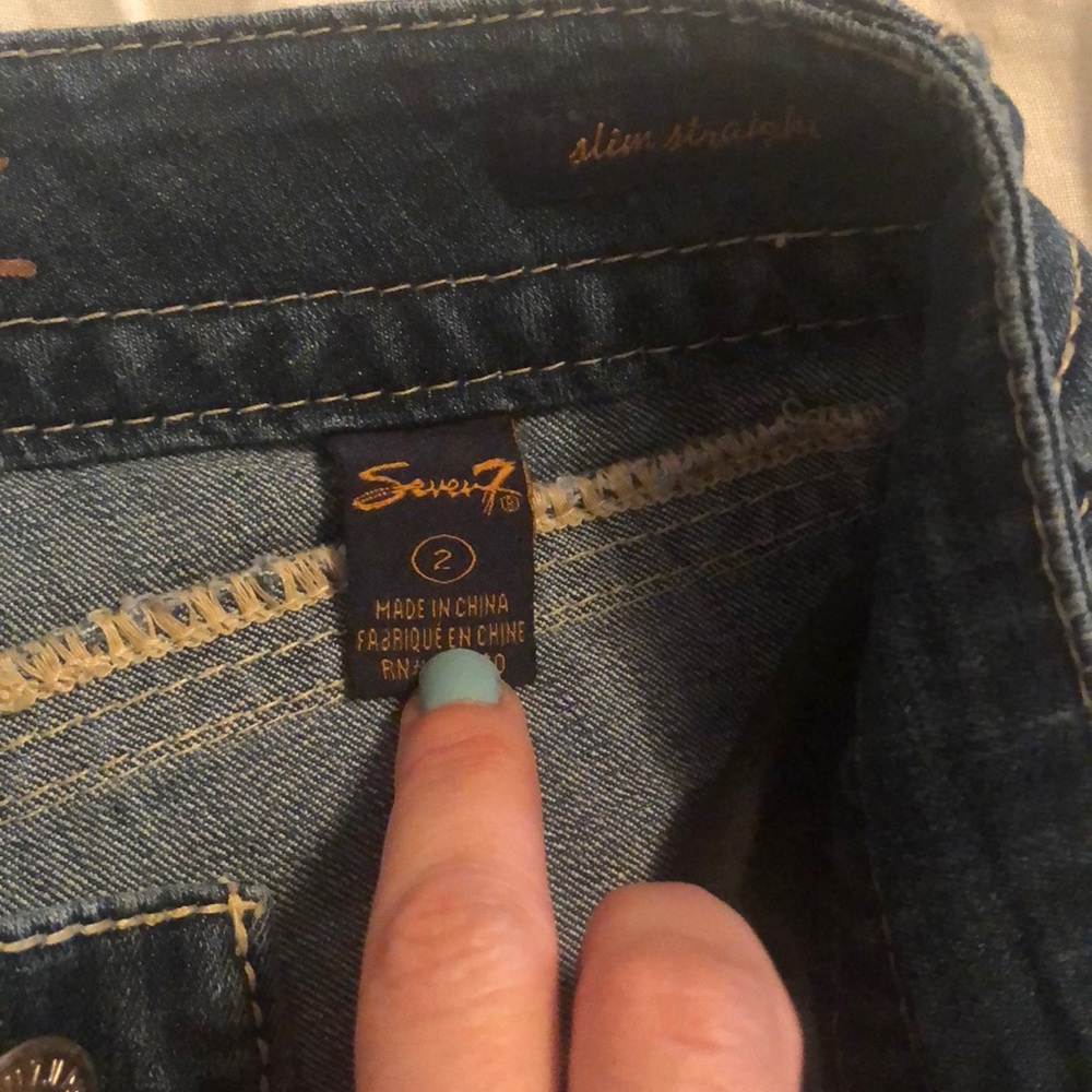 Seven jeans slim straight